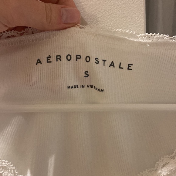 aeropostale cropped long sleeve top - Picture 5 of 6
